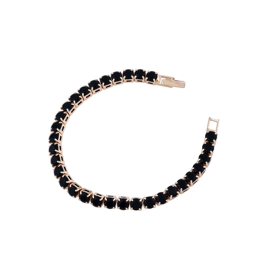 Noir Envy Classic Tennis Bracelet