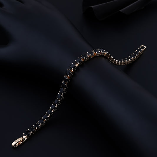 Noir Envy Classic Tennis Bracelet