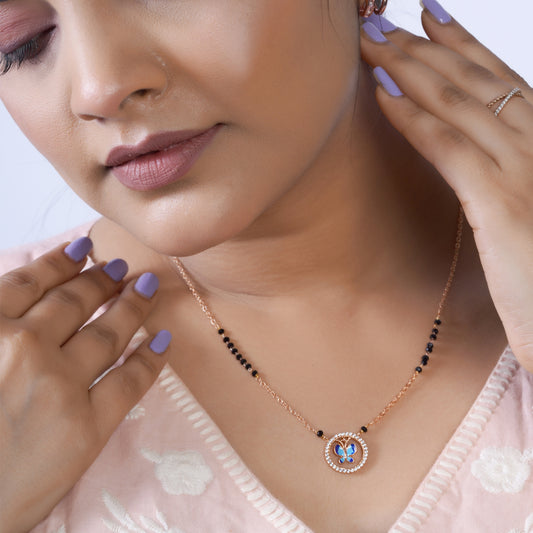 Enchanted Butterfly Mangalsutra