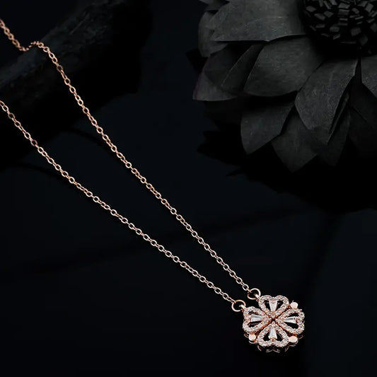 Zircon Heart Neckalce