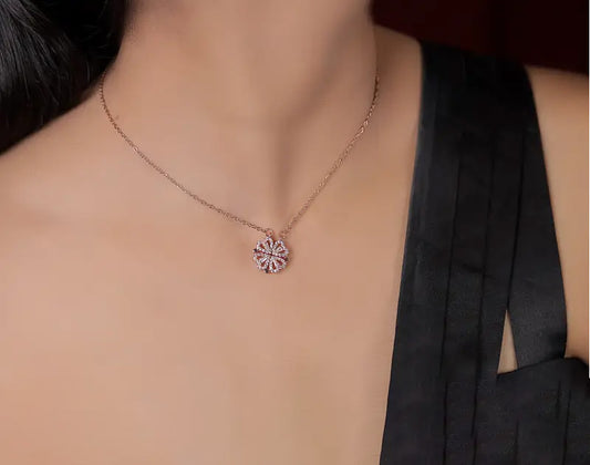 Zircon Heart Neckalce