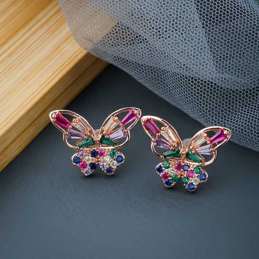 Rainbow Wings Earrings