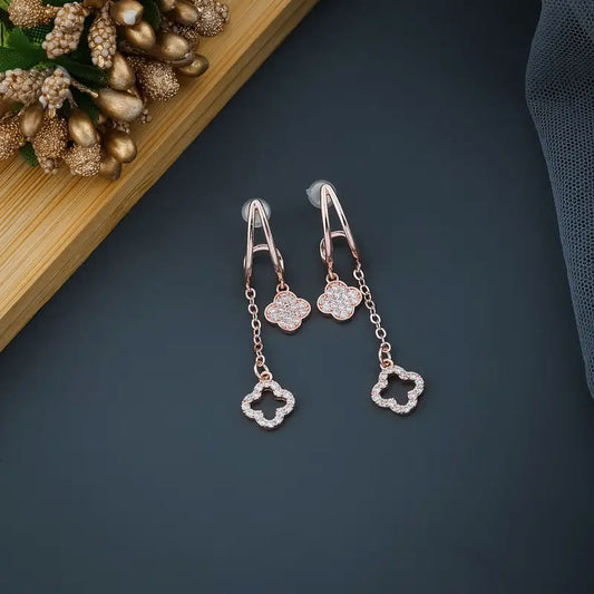 Toggle Clover Earrings