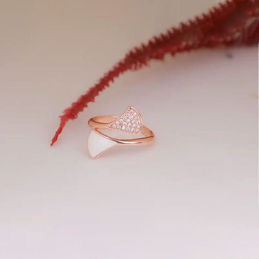 White Blaze Ring