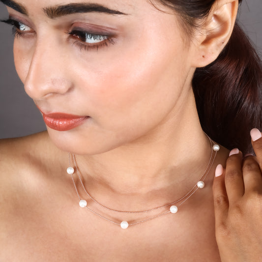 Serenade Pearl Layered Necklace