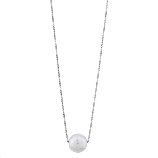 Luna Solo Pearl Necklace
