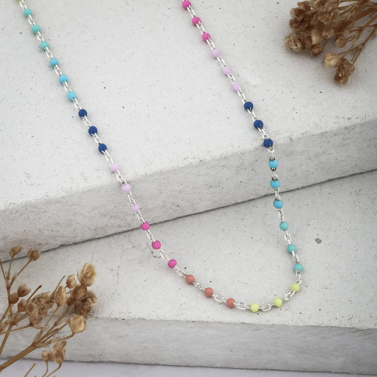 Kaleida Pop Bead Necklace