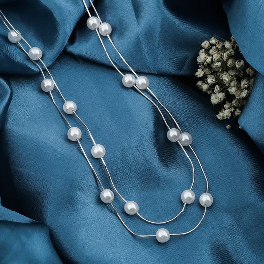 Serene Tides Pearl Necklace