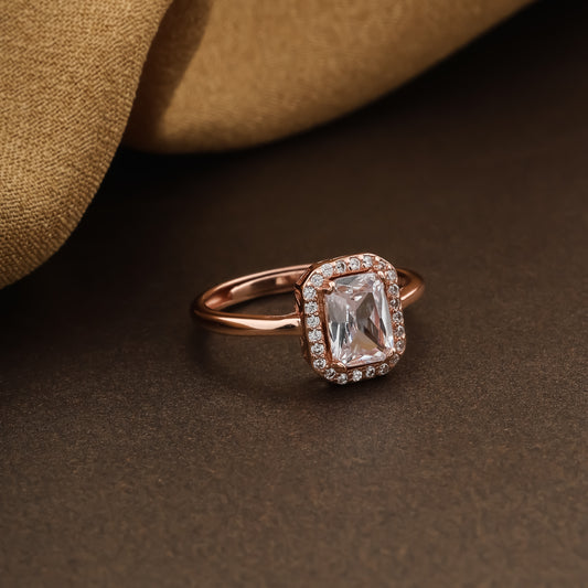 Radiant Halo Adjustable Ring