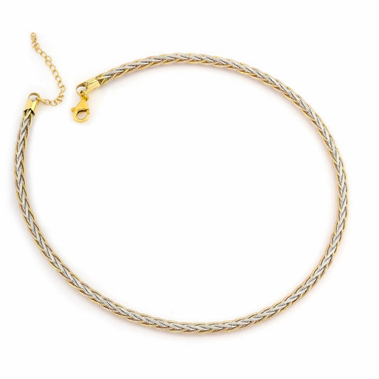 Elara Woven Chain Necklace