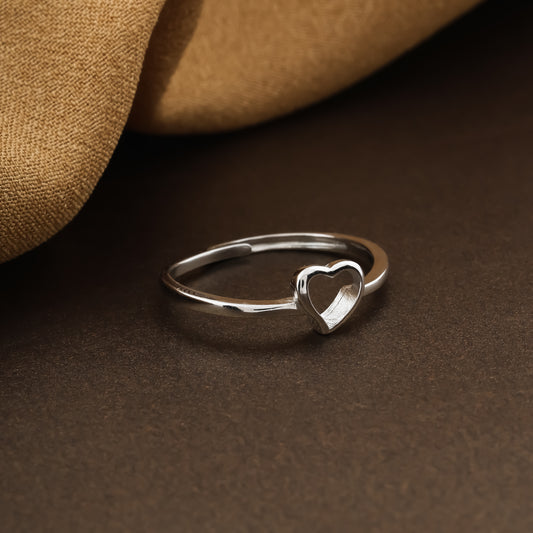 Eternal Heart Charm Ring