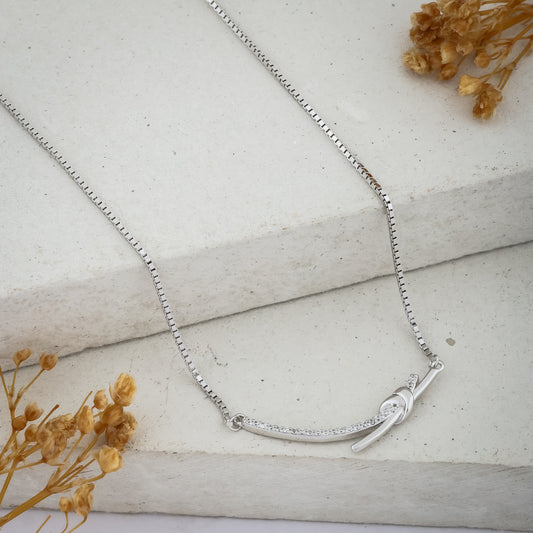 Everly Bow Tie Necklace