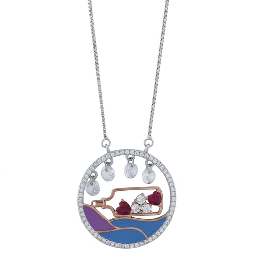 Voyage in a Bottle Necklace