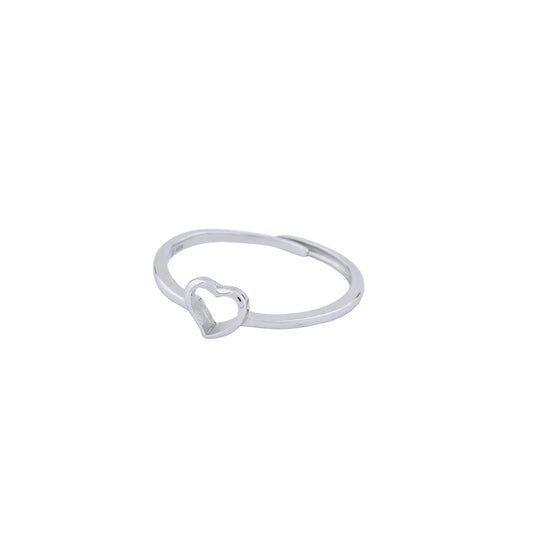Eternal Heart Charm Ring