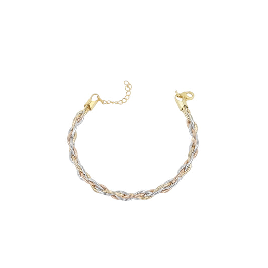 Trinity Braided Rope Bracelet