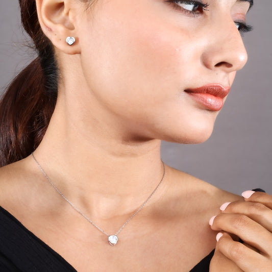 Amora Heart Solitaire Set
