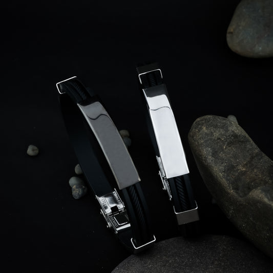 Sleek Sentinel Bracelets