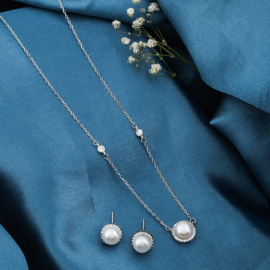 Aurora Pearl Halo Set