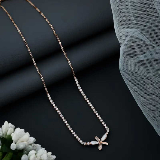 Silken Lariat necklace