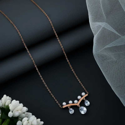 Pearl Prism Necklace