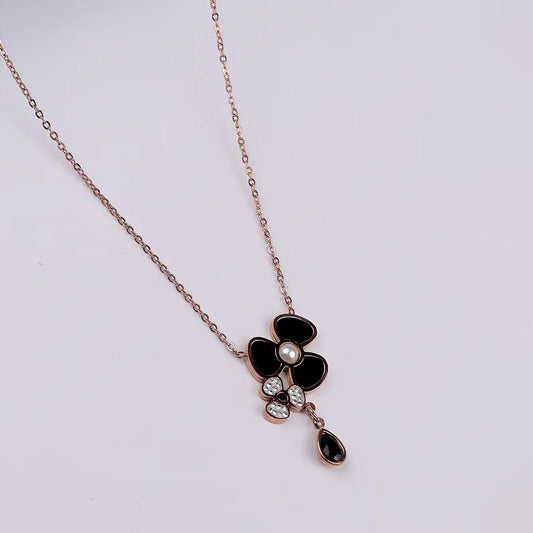 Midnight Blossom Necklace