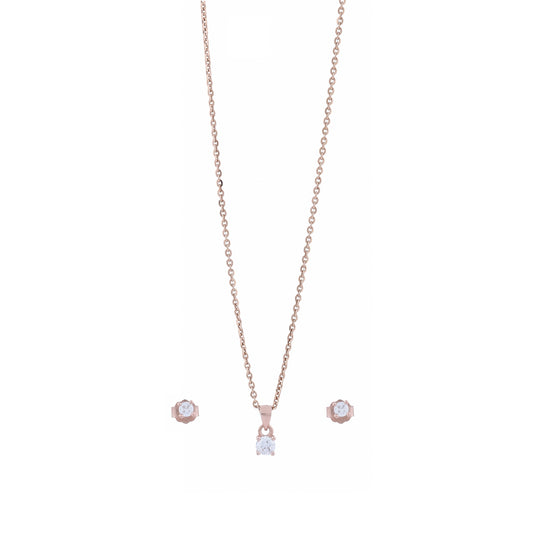 Aurelia Rose Solitaire Set
