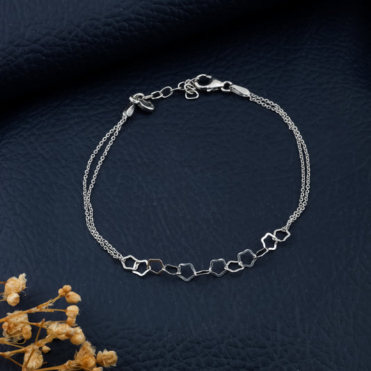 Silver Chic Chainlink Bracelet