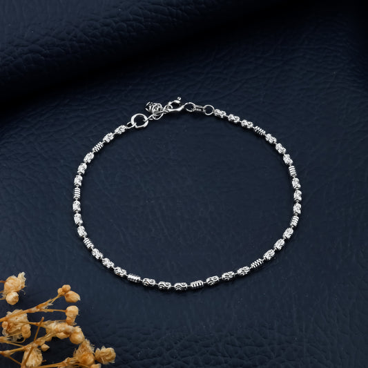 Frostline Beadwork Bracelet