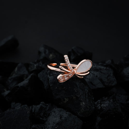 Moonlit Blossom Ring